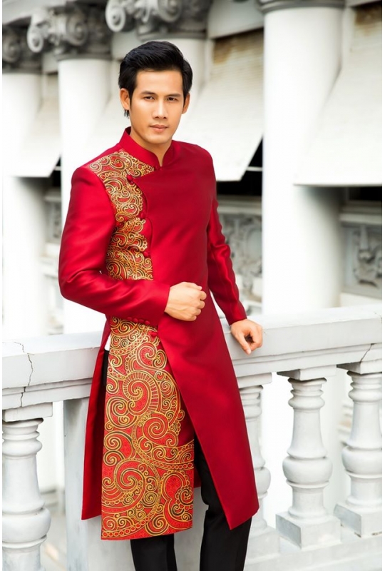 Áo dài chú rễ