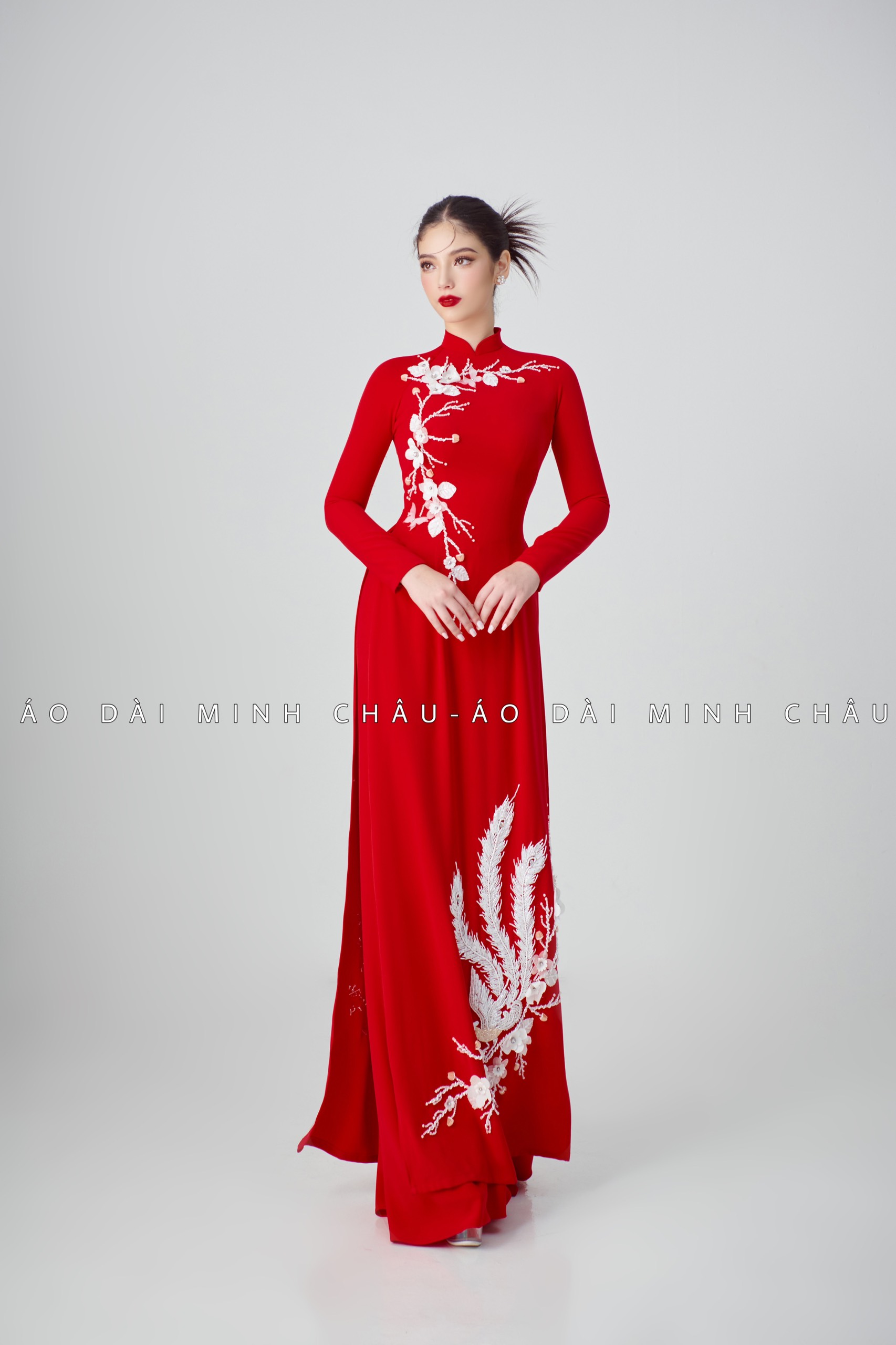 Áo Dài Cưới MINH CHÂU-3593