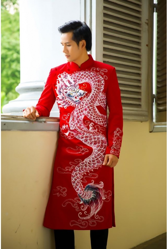 Áo dài chú rễ