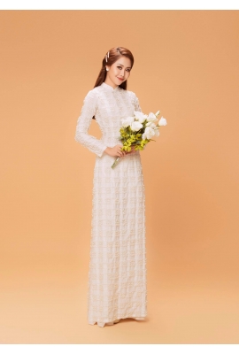 Áo dài cưới Minh Châu 
