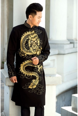 Áo dài nam dự tiệc