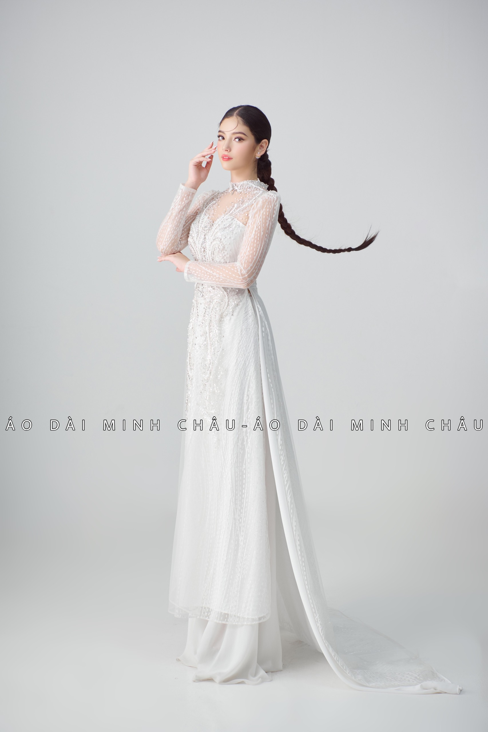 Áo Dài Cưới MINH CHÂU-3595