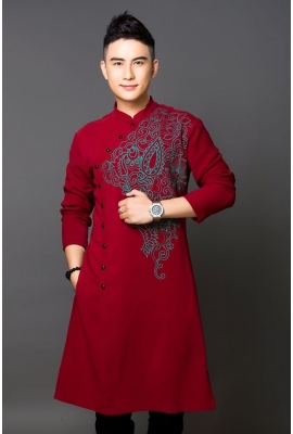 Áo dài nam dự tiệc