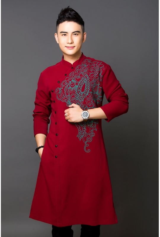 Áo dài nam dự tiệc
