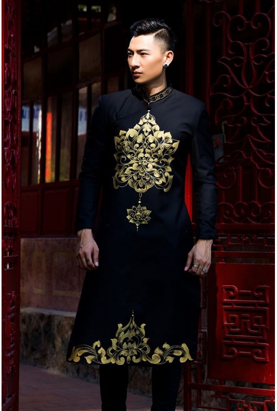 Áo dài nam dự tiệc