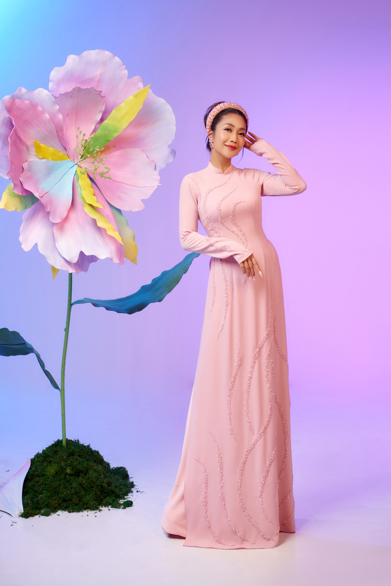 ÁO DÀI BÀ SUI -4354