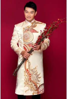 Áo dài nam dự tiệc