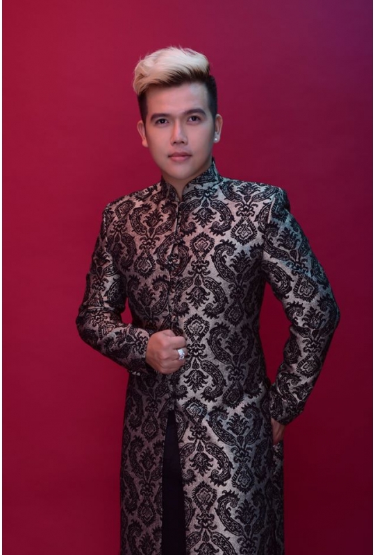 Áo dài nam dự tiệc