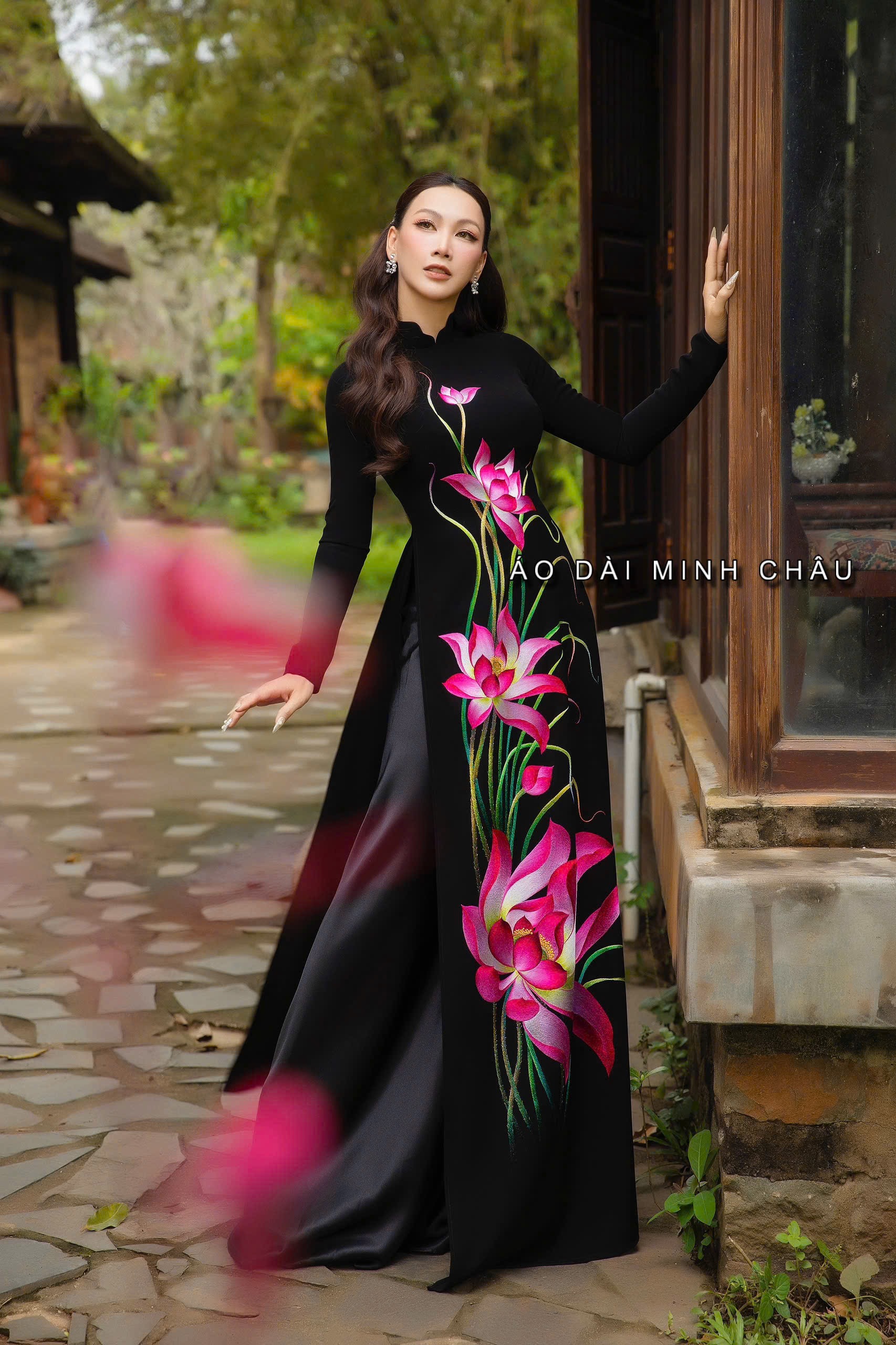 ÁO DÀI THÊU TAY-4416