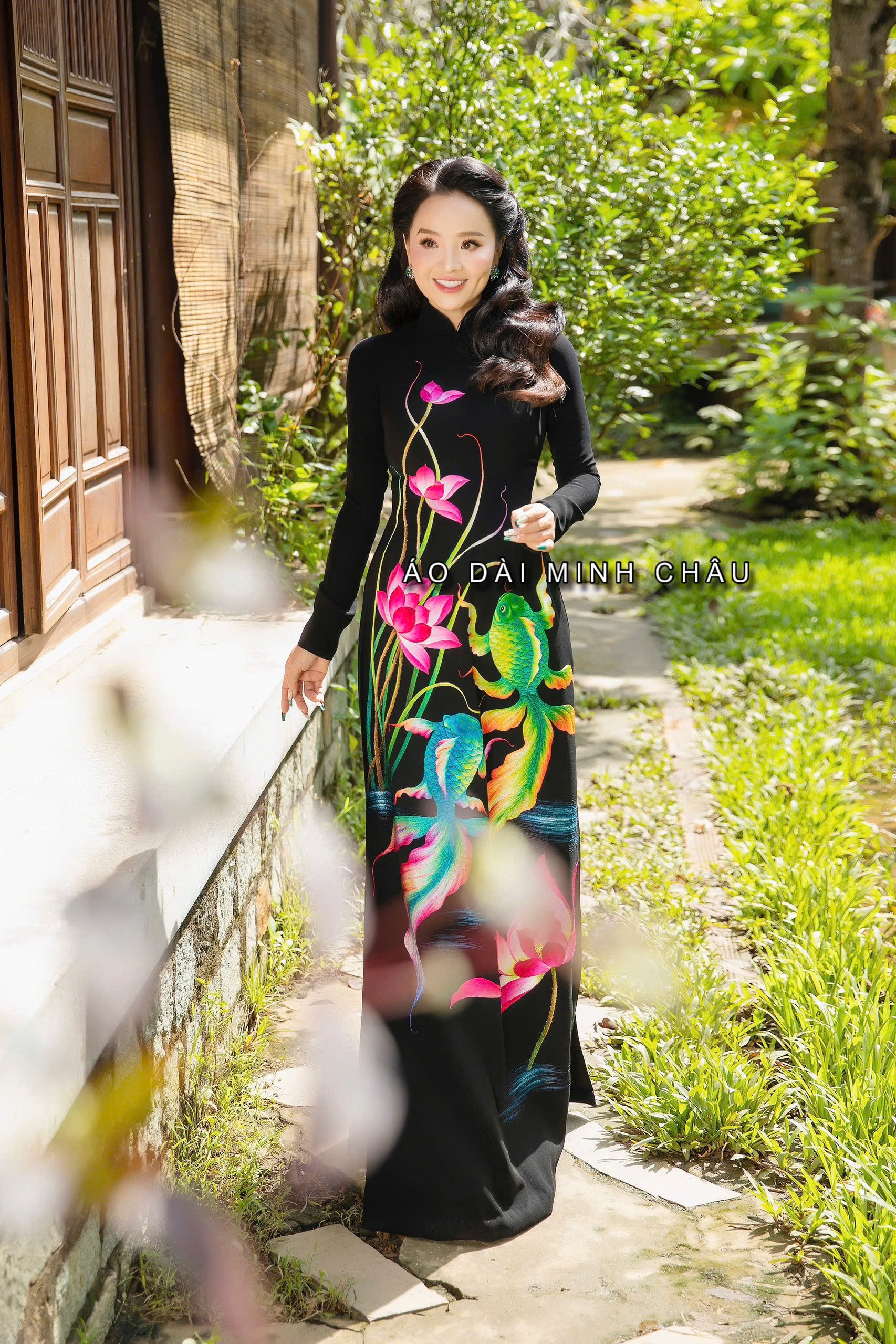 ÁO DÀI THÊU TAY-4419