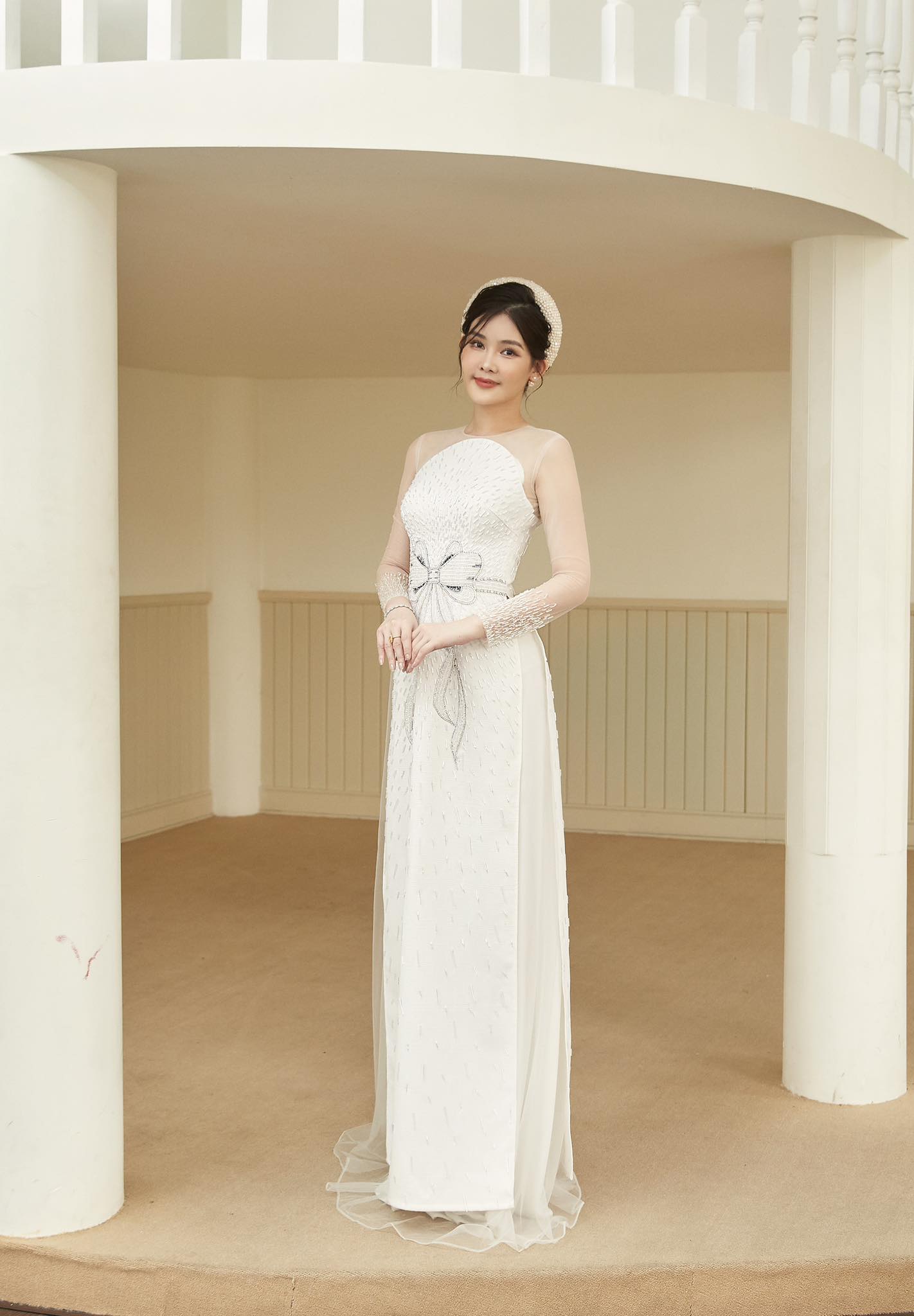 Áo dài cưới Minh Châu 